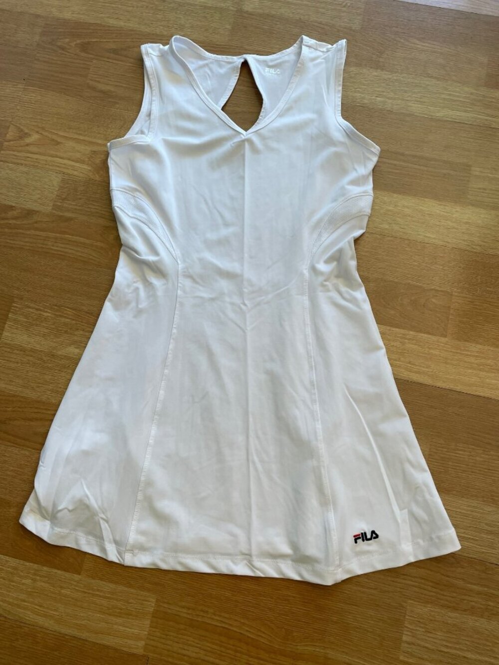 Fila Women's sleeveless white tennis/pickleball/golf dress size Small